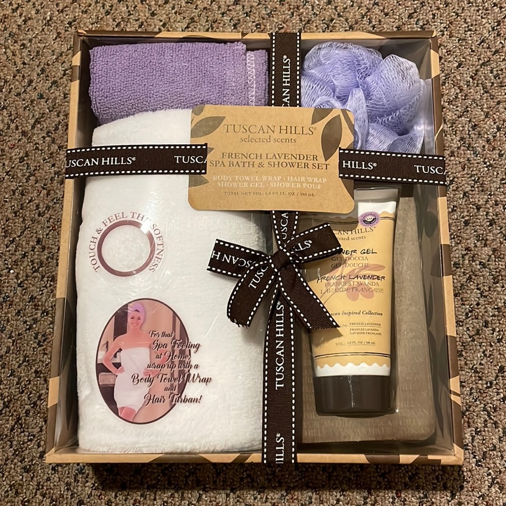 Tuscan Hills Spa Bath & Shower Set